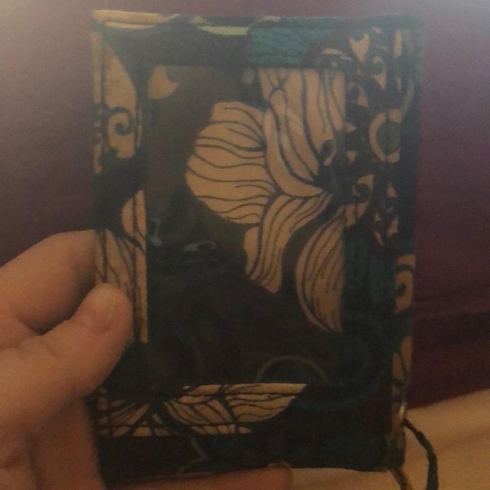 Vera Bradley luggage tag